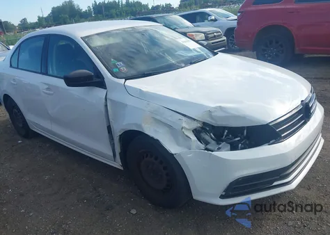 2015 Volkswagen Jetta 2.0L S from USA, damaged, VIN 3VW2K7AJ4FM327068
